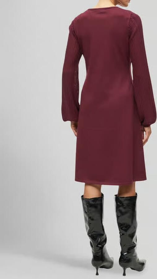 S.Oliver BLACK LABEL Tricotjurk met gestructureerde mouwen - Foto 2