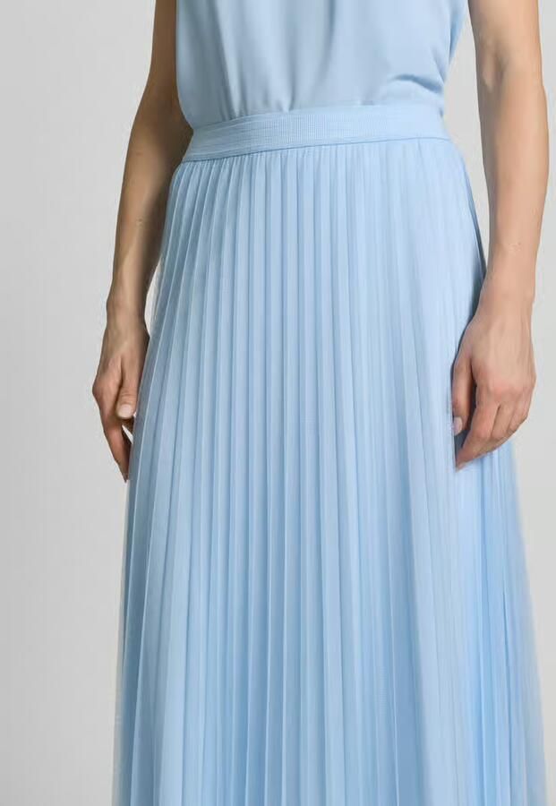 S.Oliver BLACK LABEL Uitlopende midi-rok met plooien