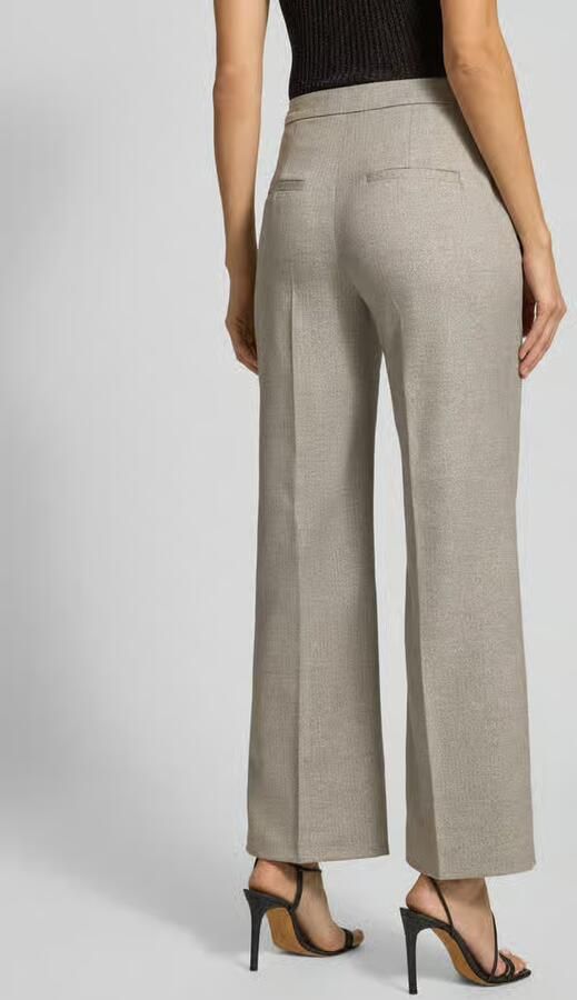 S.Oliver BLACK LABEL Wide leg broek van viscosemix
