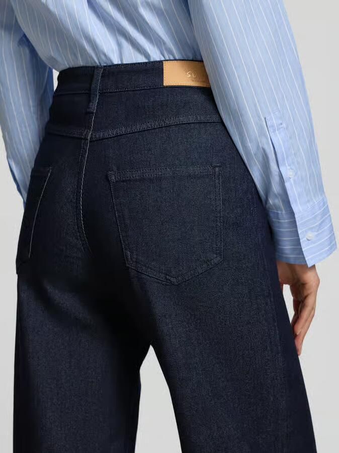 S.Oliver BLACK LABEL Wide leg jeans van viscose-katoenmengsel model 'SURI' - Foto 2
