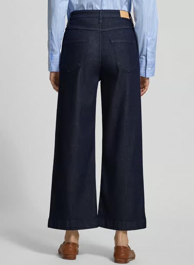 S.Oliver BLACK LABEL Wide leg jeans van viscose-katoenmengsel model 'SURI'