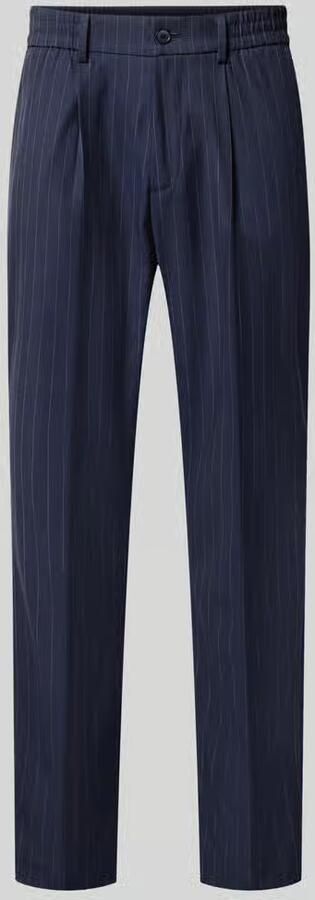 S.Oliver BLACK LABEL Wide leg pantalon met viscose