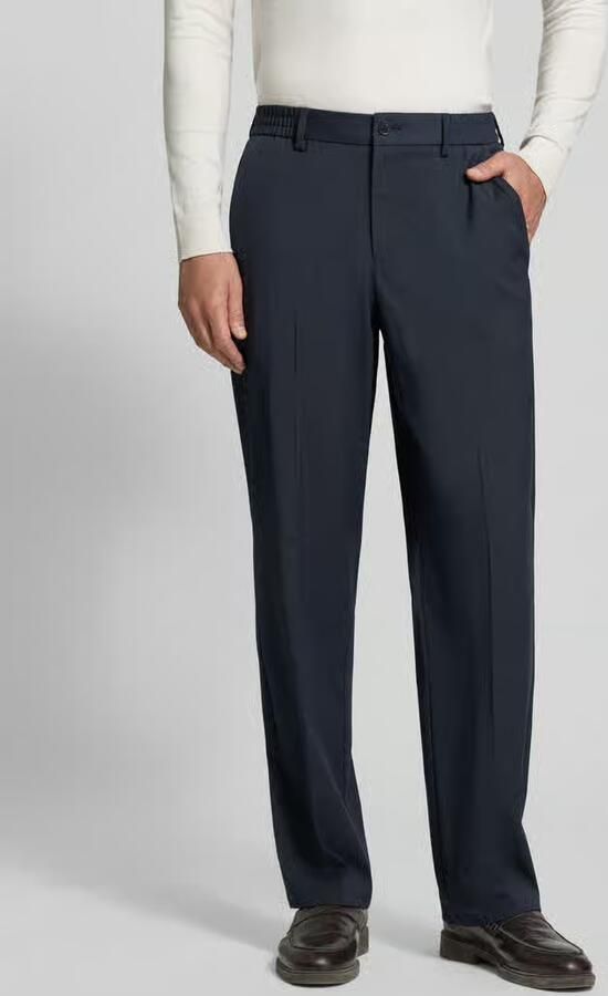 S.Oliver BLACK LABEL Wide leg pantalon met viscose - Foto 3