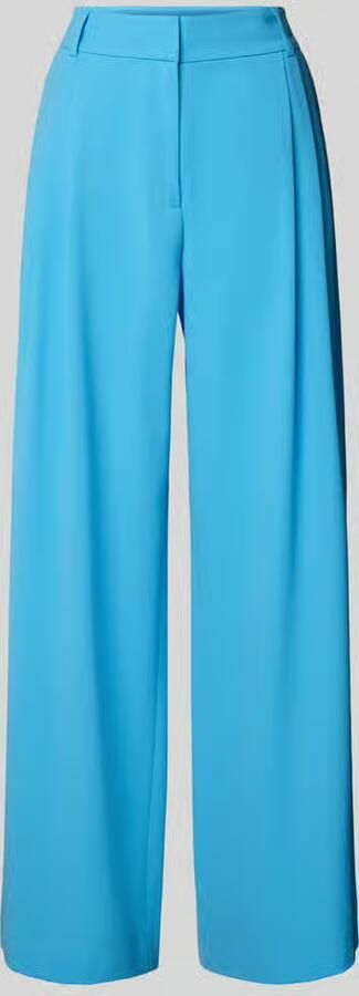 S.Oliver BLACK LABEL Wide leg stoffen broek met bandplooien - Foto 2