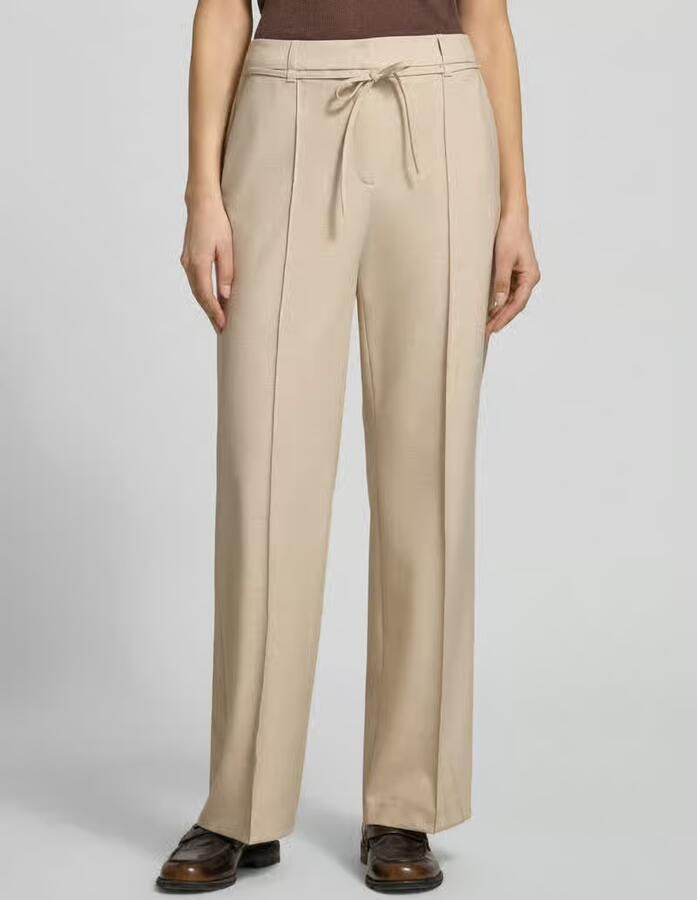 S.Oliver BLACK LABEL Wide Leg stoffen broek met viscosegehalte - Foto 4