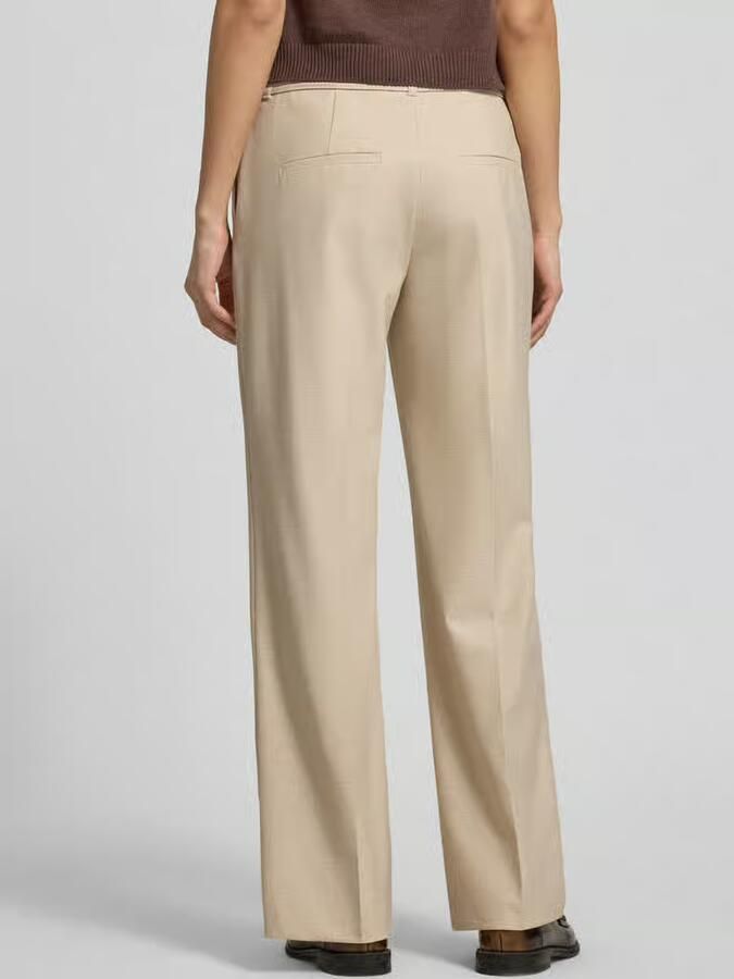 S.Oliver BLACK LABEL Wide Leg stoffen broek met viscosegehalte - Foto 5