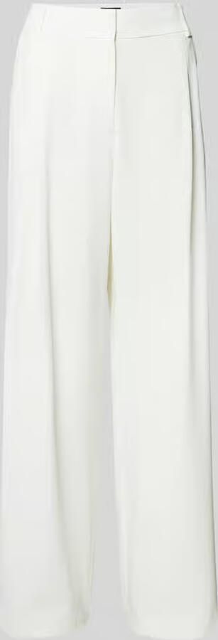S.Oliver BLACK LABEL wide leg regular waist pantalon wit - Foto 3