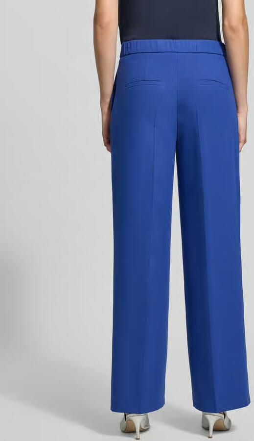 S.Oliver BLACK LABEL Wijdte broek van viscosemix - Foto 3