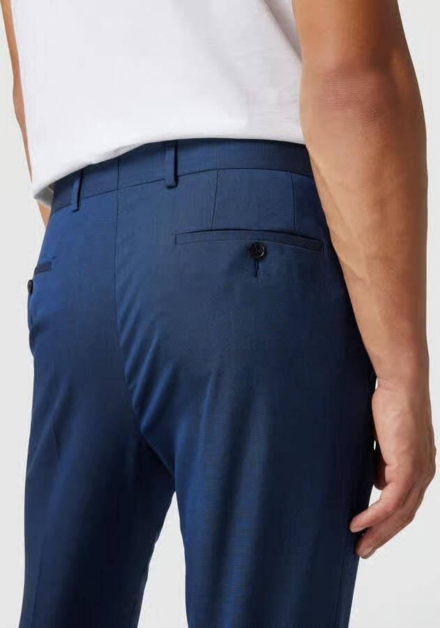 S.Oliver BLACK LABEL Zakelijke broek met geweven motief