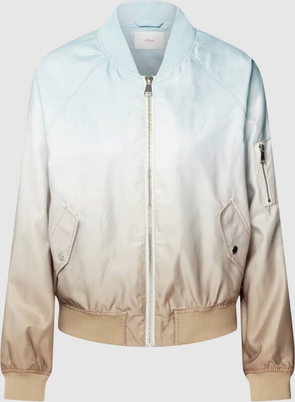 S.Oliver RED LABEL Bomberjack met kleurverloop model 'Degradee'