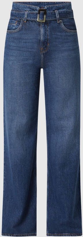 S.Oliver RED LABEL Flared cut jeans met lyocell model 'Suri'