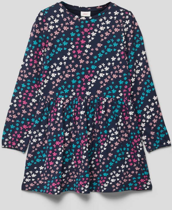 S.Oliver RED LABEL Jurk met all-over motief model 'Back to School'