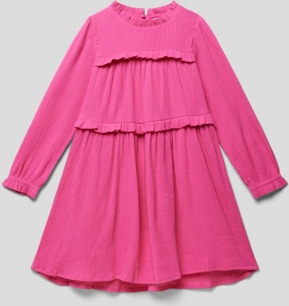 S.Oliver RED LABEL Knielange jurk met volants model 'Back to School'