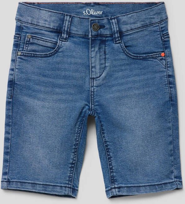 S.Oliver RED LABEL Korte regular fit jeans in 5-pocketmodel