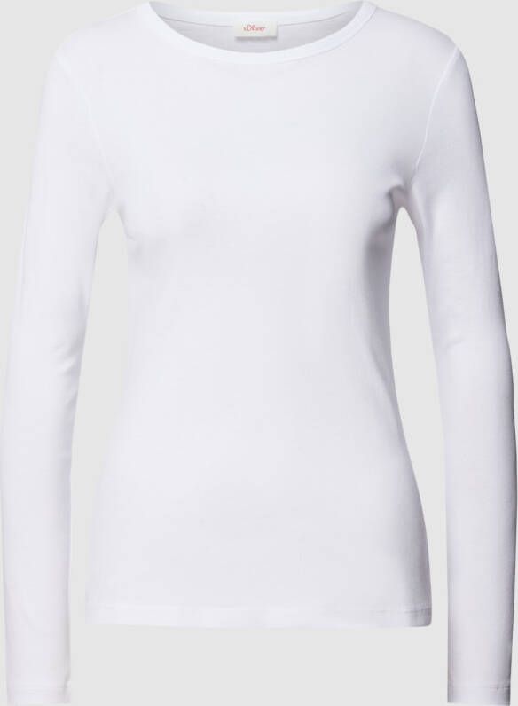 s.Oliver RED LABEL Longsleeve met ronde hals