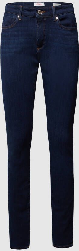 s.Oliver RED LABEL Skinny fit jeans met lyocell model 'Izabell'