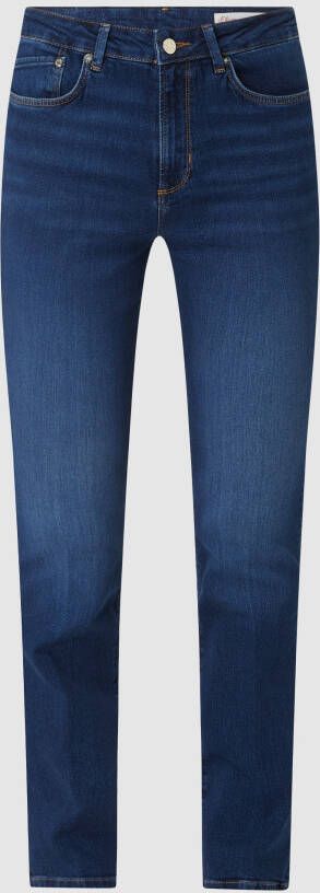 s.Oliver RED LABEL Slim fit bootcut jeans met stretch model 'Beverly'