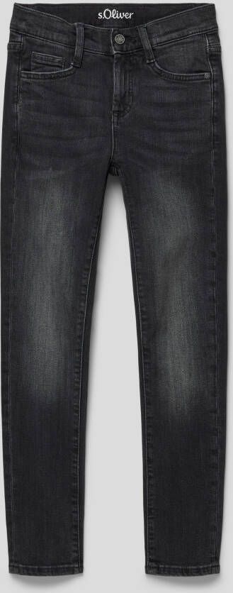 s.Oliver RED LABEL Slim fit jeans in used-look