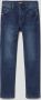 S.Oliver slim fit jeans dark blue denim Blauw Jongens Katoen 104 - Thumbnail 2