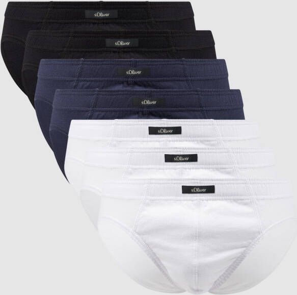 S.Oliver RED LABEL Slip van katoen in een set van 7 stuks