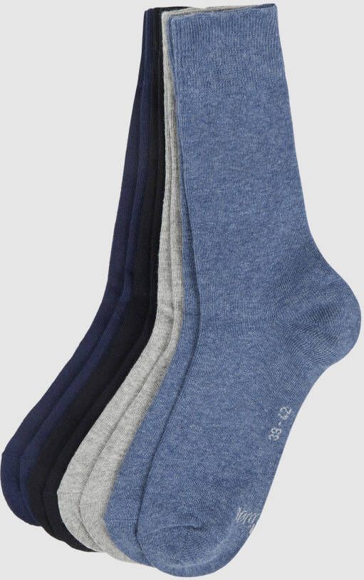 S.Oliver RED LABEL Sokken met elastische ribboordjes in een set van 6 paar