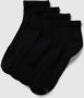 S.Oliver RED LABEL Sokken met labeldetail in een set van 4 paar model 'Quarter' - Thumbnail 1