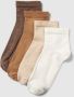 S.Oliver RED LABEL Sokken met labeldetails in een set van 4 paar - Thumbnail 1