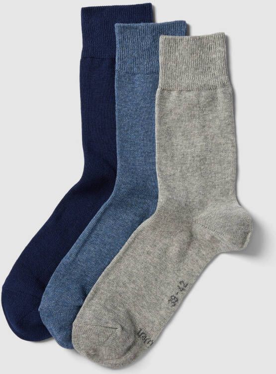 S.Oliver RED LABEL Sokken met labeldetail in een set van 3 paar