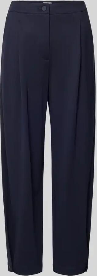 S.Oliver RED LABEL Barrel fit sweatpants van viscosemix - Foto 2