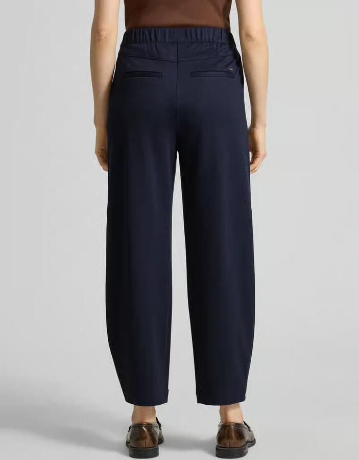 S.Oliver RED LABEL Barrel fit sweatpants van viscosemix - Foto 2