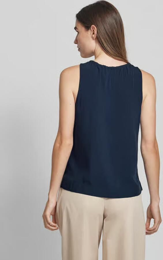 S.Oliver RED LABEL Blouseshirt van viscose met plooien