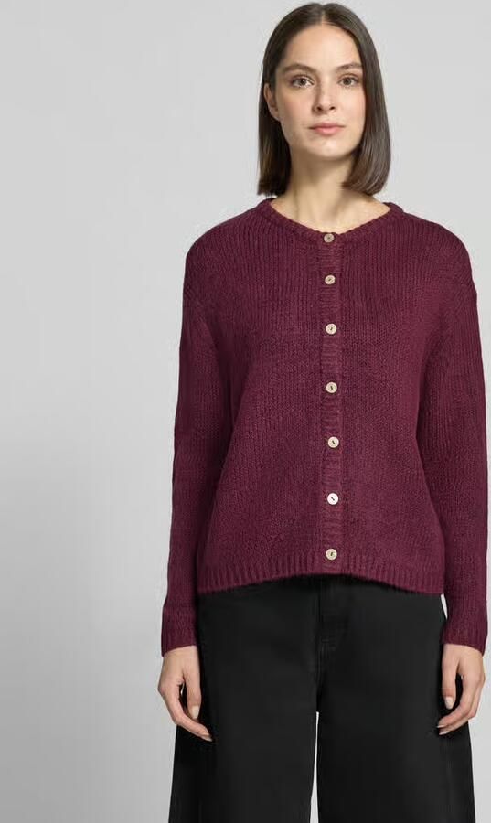 S.Oliver RED LABEL Cardigan van alpacamix met ronde hals - Foto 4
