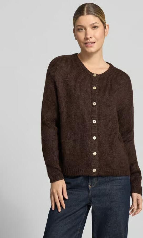 S.Oliver RED LABEL Cardigan van alpacamix met ronde hals - Foto 5
