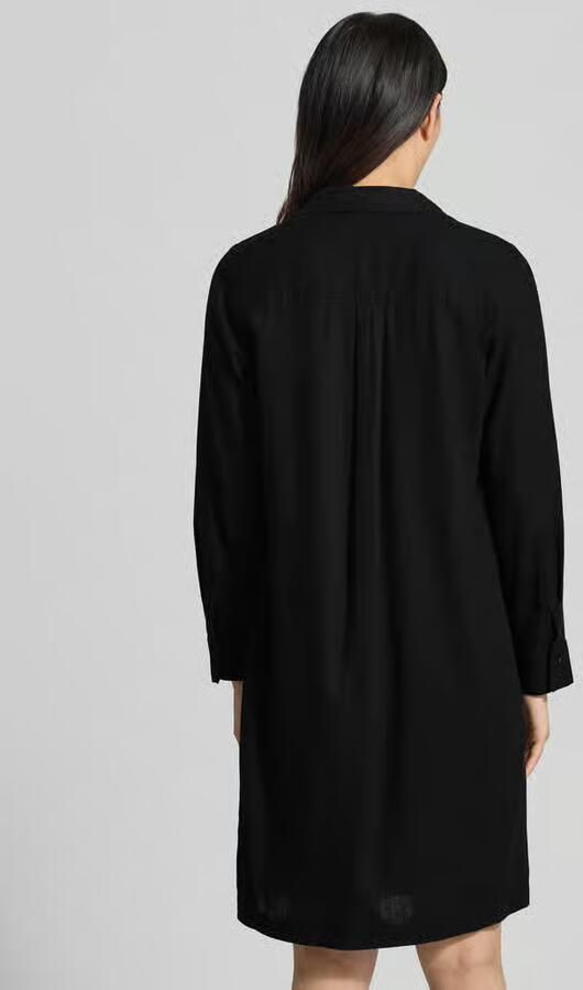 S.Oliver RED LABEL Casual jurk met een losjes vallende pasvorm van een linnen-viscosemix