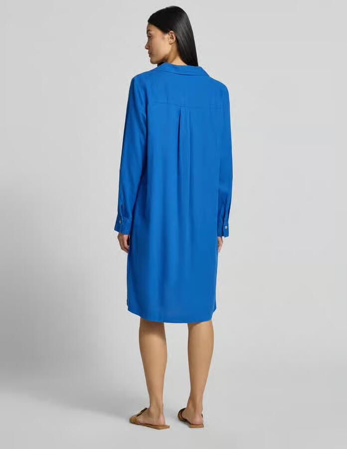 S.Oliver RED LABEL Casual jurk met een losjes vallende pasvorm van een linnen-viscosemix - Foto 2