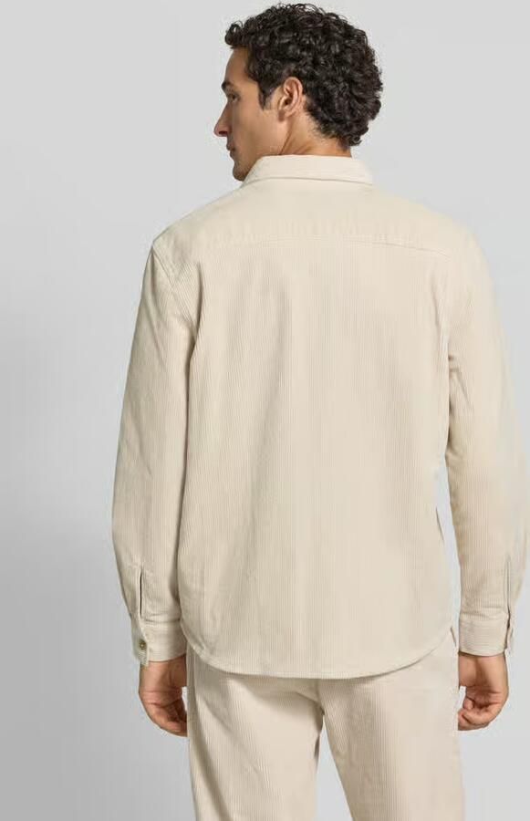 S.Oliver RED LABEL comfort fit overhemdjack van katoenmix - Foto 4