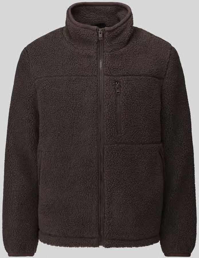 S.Oliver RED LABEL Fleecejack met borstzak met rits
