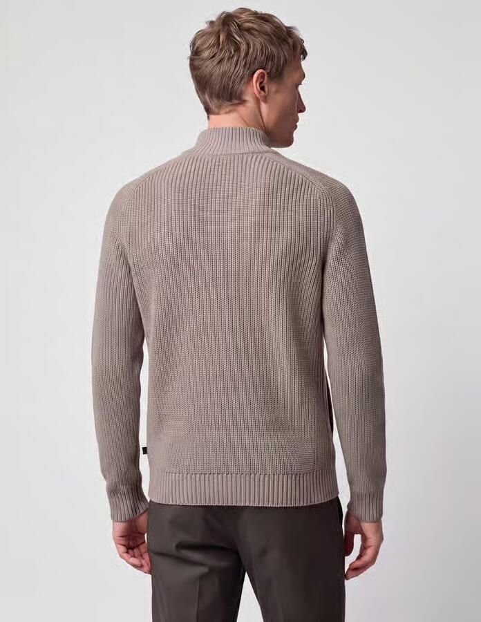 S.Oliver RED LABEL Gebreid vest met ritssluiting - Foto 5