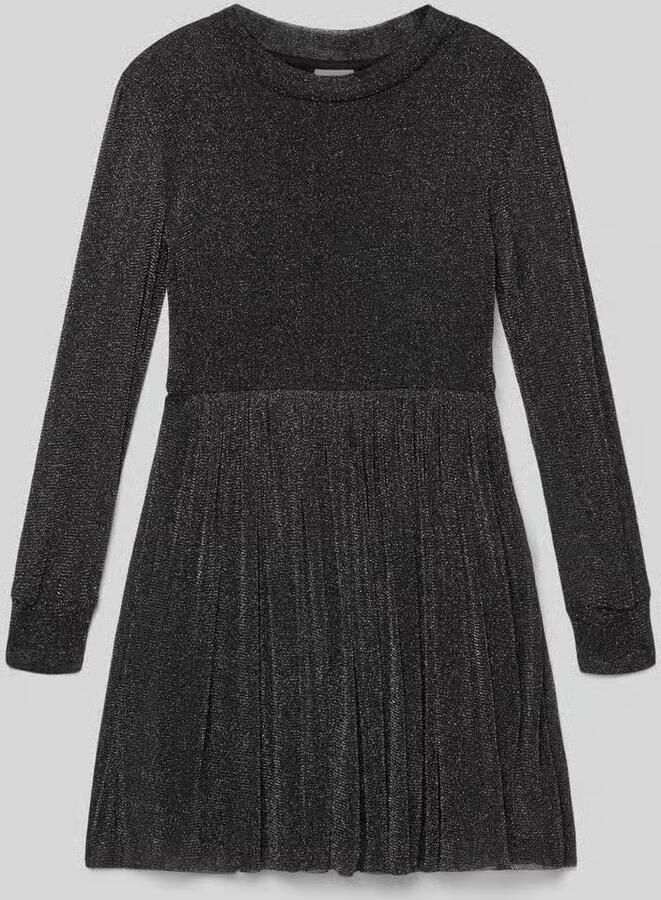 S.Oliver RED LABEL Getailleerde jurk met lange mouwen en effectgaren - Foto 2