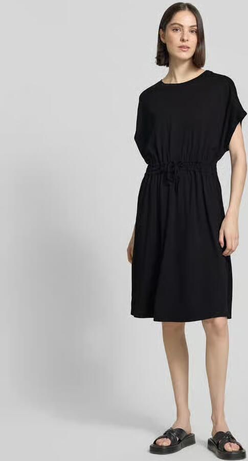 S.Oliver RED LABEL Getailleerde vrijetijdsjurk van katoenmix - Foto 5