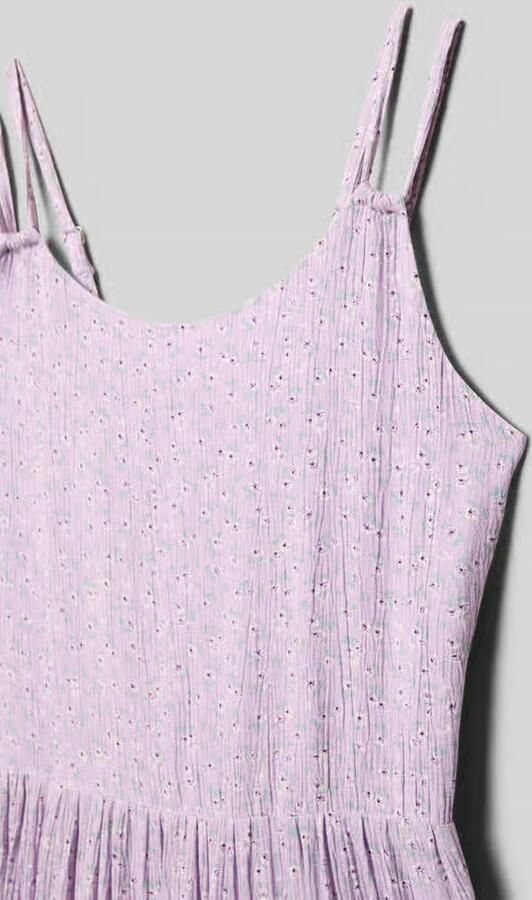 S.Oliver RED LABEL Getailleerde vrijetijdsjurk van pure viscose