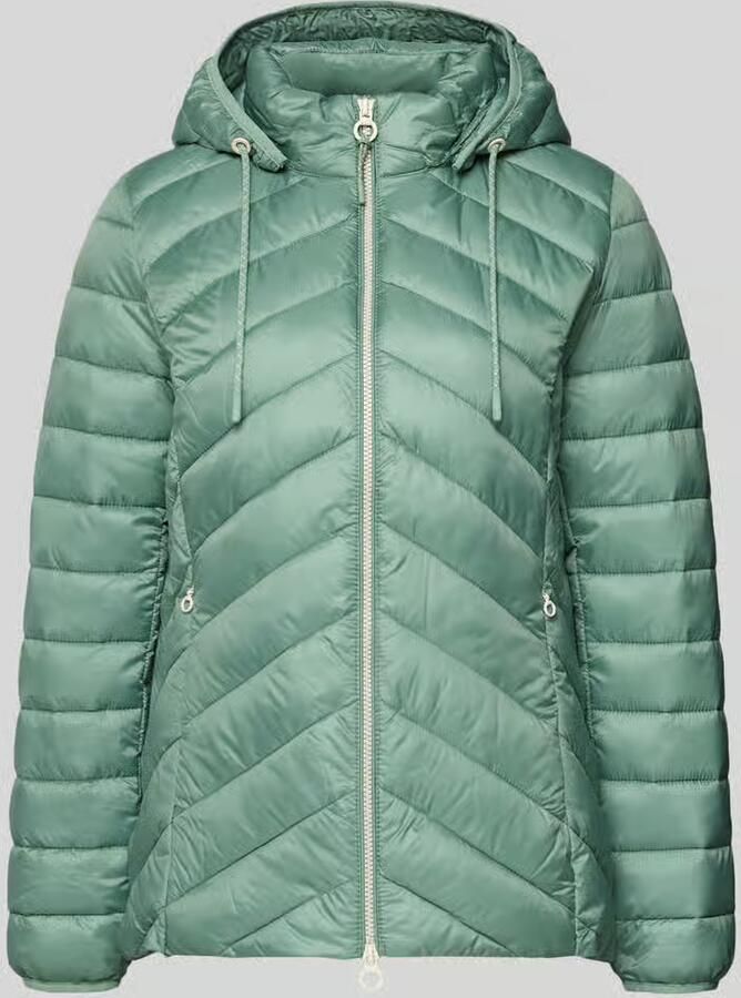 S.Oliver RED LABEL Regular Fit gewatteerde jas met afneembare capuchon - Foto 5