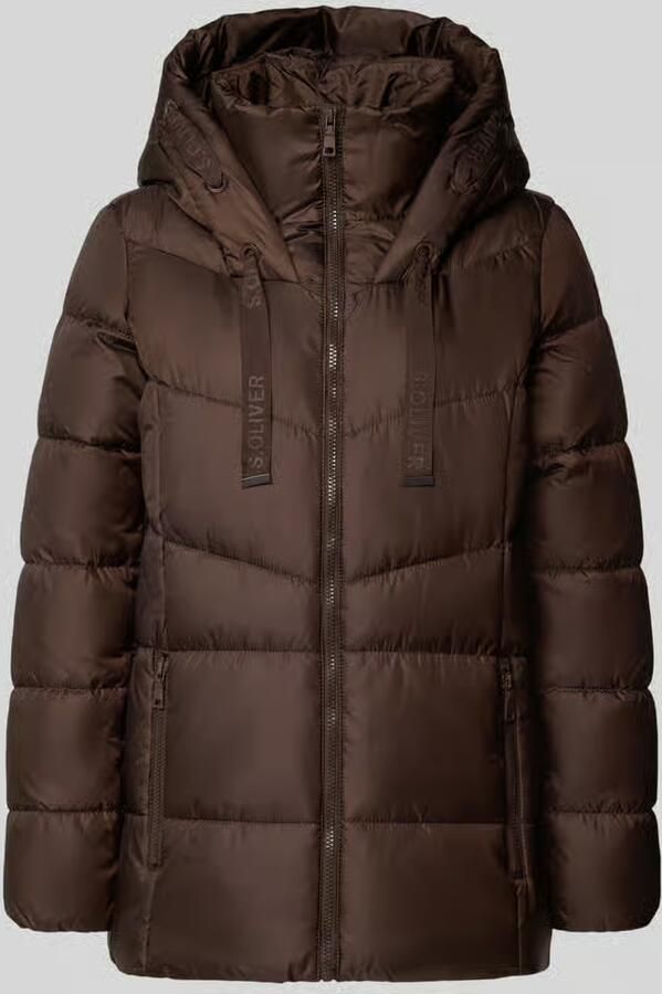 S.Oliver RED LABEL Gewatteerd regular fit jack met capuchon