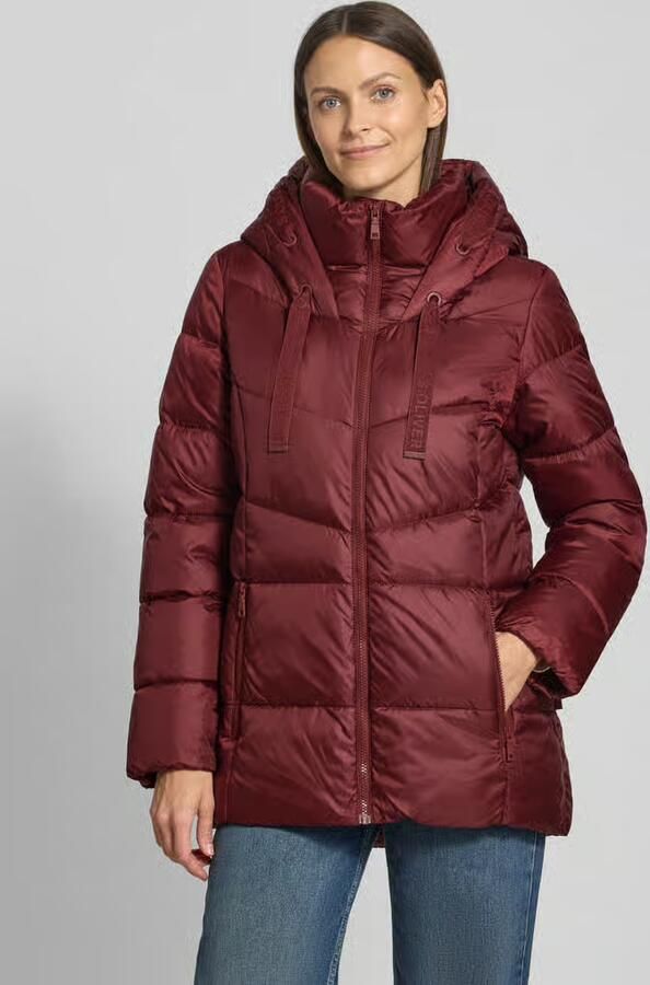 S.Oliver RED LABEL Gewatteerd regular fit jack met capuchon - Foto 5
