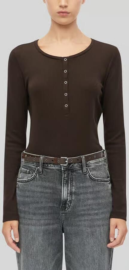 S.Oliver RED LABEL High waist jeans wide fit met rafelzoom - Foto 3