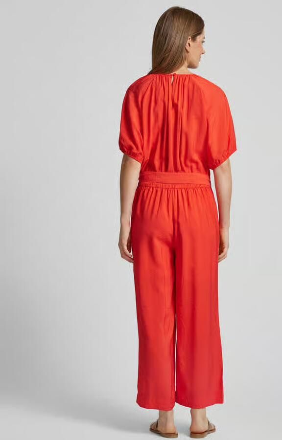 S.Oliver RED LABEL Jumpsuit met strikceintuur