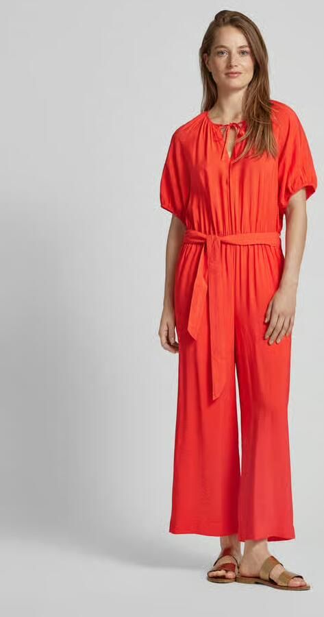 S.Oliver RED LABEL Jumpsuit met strikceintuur - Foto 2