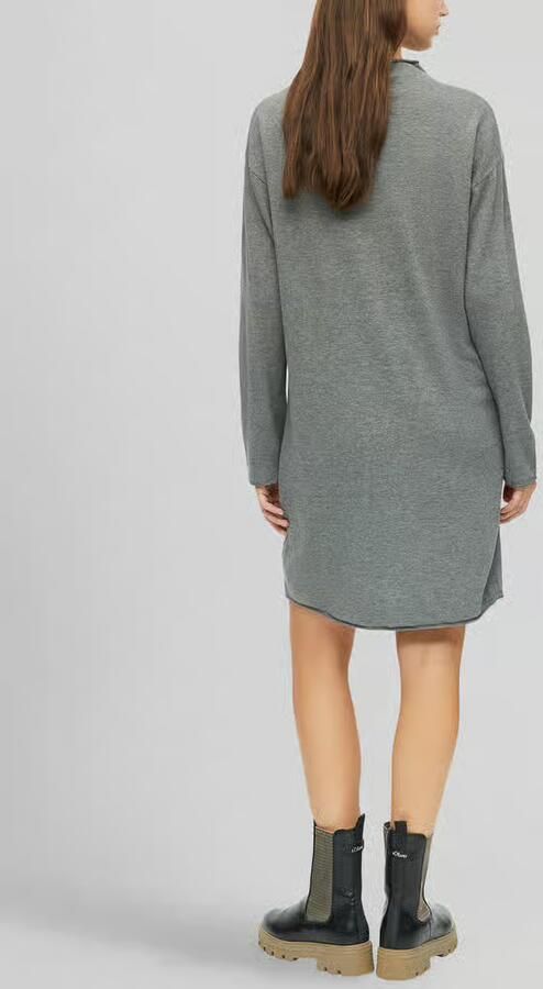 S.Oliver RED LABEL Knie-lange jurk met zijsplitten - Foto 3