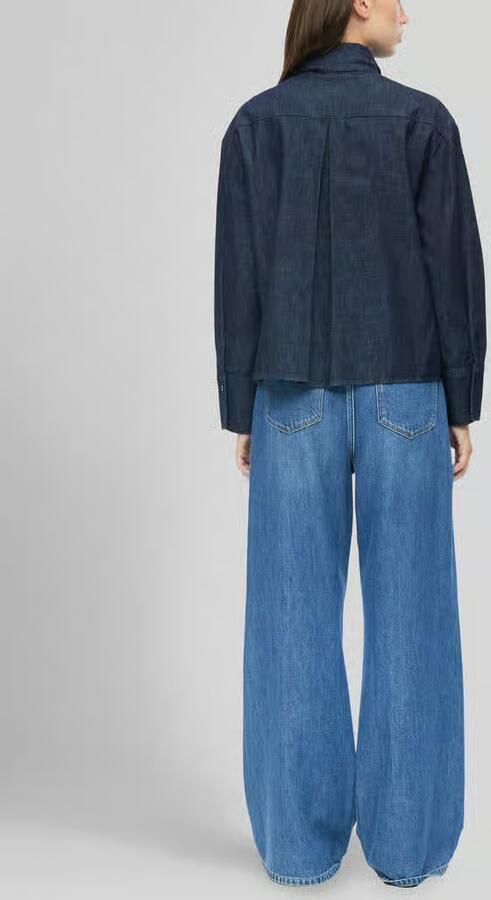 S.Oliver RED LABEL Kort blouse met lange mouwen van puur katoen - Foto 2