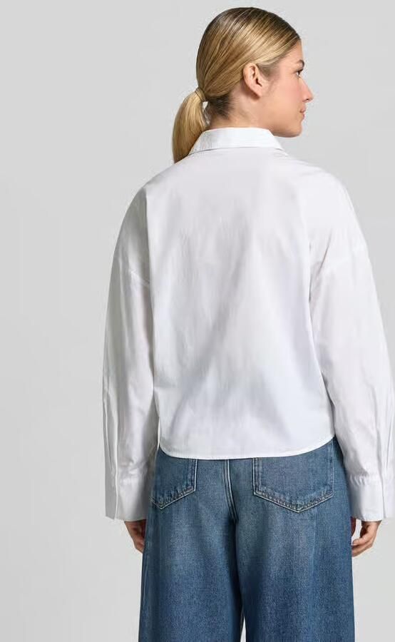 S.Oliver RED LABEL Korte blouse met lange mouwen met wijde kraag - Foto 6